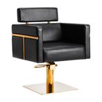 Kappersstoel Toledo goud-zwart (Kappersstoel gouden voet), Sieraden, Tassen en Uiterlijk, Nieuw, Overige typen, Verzenden