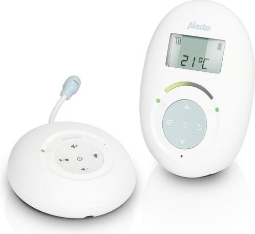 Alecto Babyfoon DBX120 - Full Eco DECT - Wit (babyfoons), Kinderen en Baby's, Babyfoons, Nieuw, Verzenden