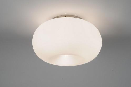 Rietveld Plafondlampen - Wit - Glas, Huis en Inrichting, Lampen | Plafondlampen, Verzenden