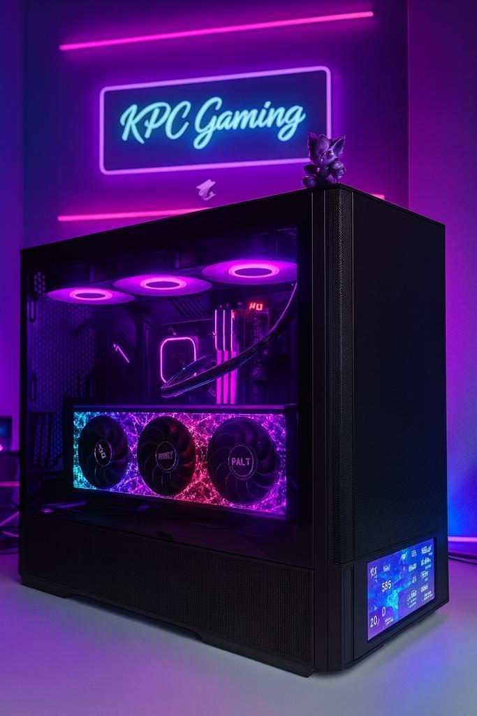 RGB GAME PC - INTEL I7 - RTX 4070 TI - 32GB - 2TB -WIN11, Computers en Software, Desktop Pc's, 4 Ghz of meer, SSD, Met videokaart
