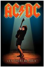 AC/DC Let There Be Rock Textielposter officiële merchandise, Ophalen of Verzenden, Nieuw, Poster, Artwork of Schilderij