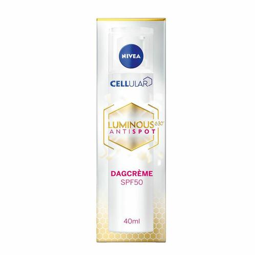 Nivea Cellular Luminous Anti-Pigment Dagcrème SPF50 40 ml, Diversen, Verpleegmiddelen, Nieuw, Verzenden