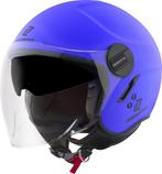 Bogotto H595-1 SPN Blauw Jethelm, Motoren, Kleding | Motorhelmen, Verzenden, Nieuw met kaartje, Jethelm, Overige merken