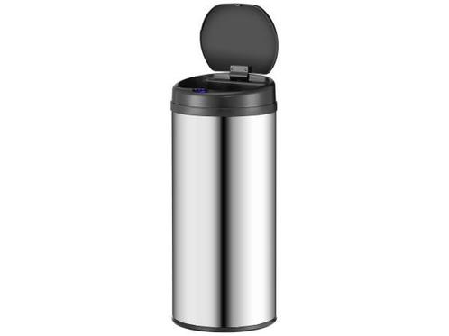 Veiling - Automatische Prullenbak  - 50 Liter - Zilver - Ron, Huis en Inrichting, Woonaccessoires | Prullenbakken, Nieuw