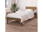 vidaXL - Bedframe - massief - grenenhout - honingbruin -, Verzenden, Nieuw