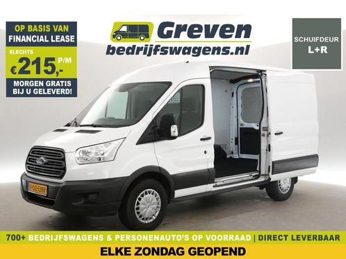 Ford Transit 350 2.0 TDCI L2H2 2xSchuifdeur Airco LED €215pm, Auto's, Bestelauto's, Te koop, Handgeschakeld, Financial lease, Diesel