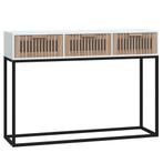 Wandtafel met Lades Wit 105cm - Retourdeal - Goedkoper!, Ophalen of Verzenden, Nieuw