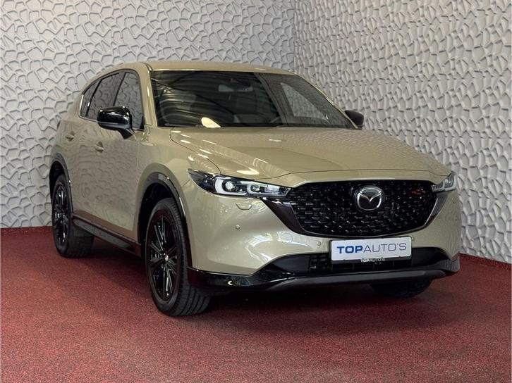 Zakelijke Lease |  Mazda CX-5 2.0 E SkyActiv MHEV 165 HOMURA, Auto's, Mazda, Onderhoudsboekje, Lease, Zwart, Automaat, SUV of Terreinwagen
