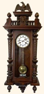 Regulateur wandklok - Junghans - Hout, Messing, Glas -, Antiek en Kunst