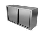 Wandkast | schuifdeuren | RVS | 180 cm, Nieuw in verpakking, RVS Meubilair