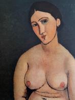 Modigliani Amedeo (1884 - 1920) (DAprés) - Nu Assis, Antiek en Kunst