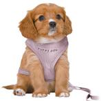 Trixie Hondentuig Junior Puppy Softtuig Met Riem Lila, Dieren en Toebehoren, Nieuw, Hondenriem, Verzenden