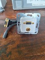 Gira 565903 vga + mini-jack basiselement, Doe-het-zelf en Verbouw, Elektra en Kabels, Ophalen of Verzenden, Nieuw