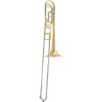 Jupiter JTB1150 FRQ tenor trombone Bb/F (kwartventiel, close, Nieuw, Verzenden