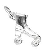 Zilveren Rollerskate ketting hanger, Verzenden, Nieuw