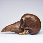 NO RESERVE PRICE - Brass statue - of a mystical skull, Antiek en Kunst