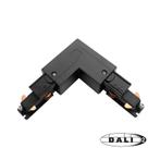 DALI 3-FASE RAIL | L-VORM CONNECTOR | OUTSIDE | ZWART, Nieuw
