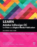 Learn Adobe InDesign CC for Print and Digital  9780134878393, Zo goed als nieuw
