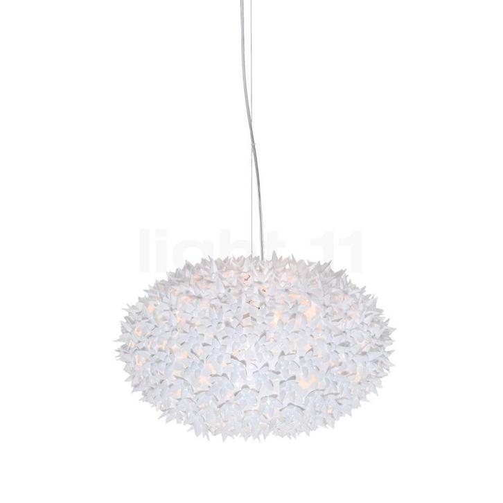 Kartell Bloom Medium Hanglamp, wit (Hanglampen, Verlichting), Huis en Inrichting, Lampen | Hanglampen, Nieuw, Verzenden
