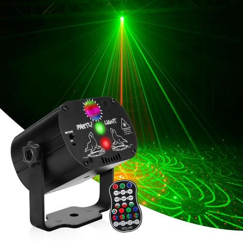 Laserlamp | Discolamp | Thuis feest | RGB | Mister Disco, Muziek en Instrumenten, Licht en Laser, Laser, Nieuw, Geluidgestuurd
