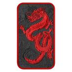 Australië. 1 Dollar 2024- 1 oz Rectangle Dragon Cyber Red, Postzegels en Munten, Edelmetalen en Baren