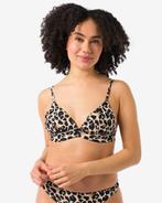 HEMA Dames voorgevormde push-up bikinitop triangel rib, Verzenden, Nieuw