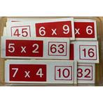 Reken domino Rood (tafels), Verzenden, Nieuw