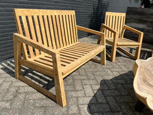 Tuinbank Yas Marina | Hout, Tuin en Terras, Overige Tuin en Terras, Nieuw, Verzenden