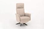 Relaxfauteuil Hessum - relaxfauteuils - Creme, Nieuw, Stof