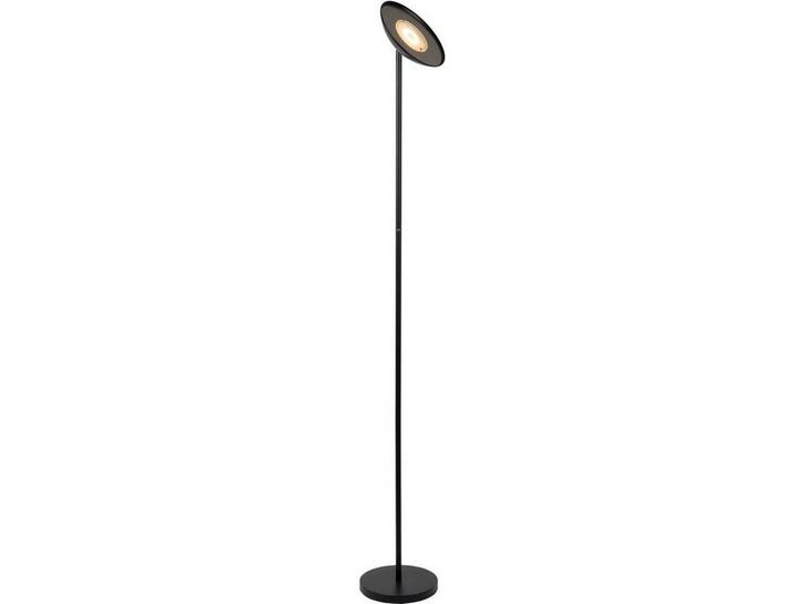 Lucide ZENITH - Vloerlamp - LED Dimbaar 1x20W 3000K - Zwart, Huis en Inrichting, Woonaccessoires | Overige, Zo goed als nieuw
