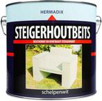 Steigerhoutbeits Schelpenwit 2,5 liter, Ophalen of Verzenden, Nieuw