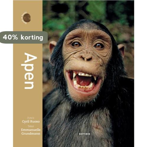 Beest in beeld Apen 9789025756635 Emanuelle Grundmann, Boeken, Overige Boeken, Zo goed als nieuw, Verzenden