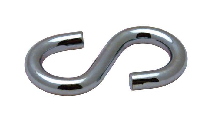 Gebu S-haak verzinkt 8.4 x 75mm, Doe-het-zelf en Verbouw, IJzerwaren en Bevestigingsmiddelen, Ophalen of Verzenden