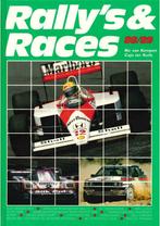 RALLY'S & RACES 1988 / 1989 BOEK (ENGELS), Boeken, Ric van Kempen, Caju ter Kuile, Algemeen, Verzenden, Zo goed als nieuw