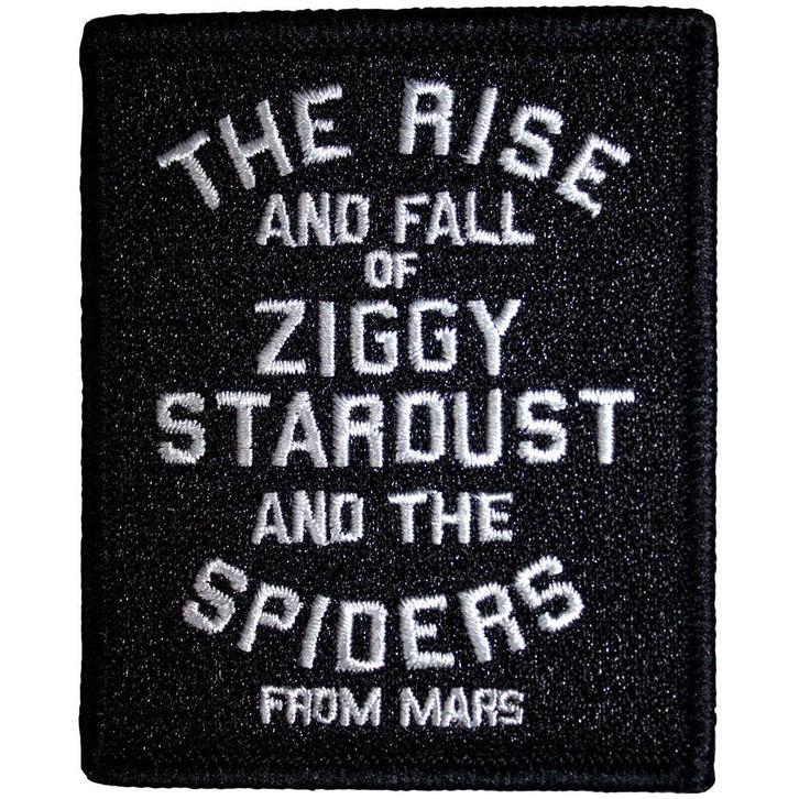 David Bowie - The Rise and Fall Patch officiële merchandise, Verzamelen, Muziek, Artiesten en Beroemdheden, Kleding, Nieuw, Ophalen of Verzenden