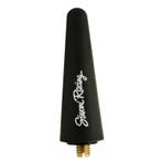 Simoni Racing Rubber Antenne 'Fun' - Zwart - Lengte 5cm, Verzenden