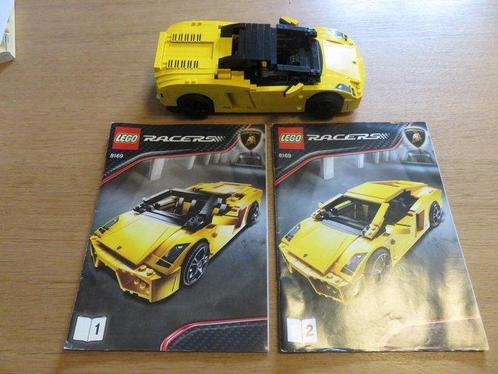 Lego Set - Racers - 8169 Lamborghini Gallardo Spyder & 8185, Kinderen en Baby's, Speelgoed | Duplo en Lego
