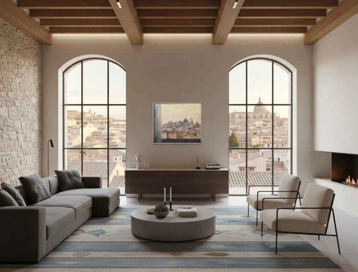 María Calvet Sampedro (1934) - The Ancient City of Toledo, Antiek en Kunst, Kunst | Schilderijen | Klassiek