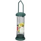 Vogel pinda/voeder silo - metaal-plastic - 22 cm - Vogels .., Nieuw, Ophalen of Verzenden