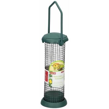 Vogel pinda/voeder silo - metaal-plastic - 22 cm - Vogels .. beschikbaar voor biedingen