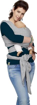 ByKay Stretchy Wrap de Luxe Draagdoek - Grijs Melange, Kinderen en Baby's, Babydragers en Draagdoeken, Verzenden, Nieuw