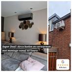 Airco met verwarming warmtepomp incl montage vanaf 1075 euro, Nieuw, 3 snelheden of meer, Afstandsbediening, 100 m³ of groter