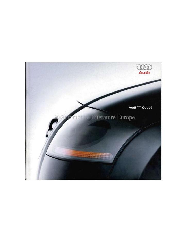 1998 AUDI TT COUPÉ BROCHURE ITALIAANS, Boeken, Auto's | Folders en Tijdschriften, Audi