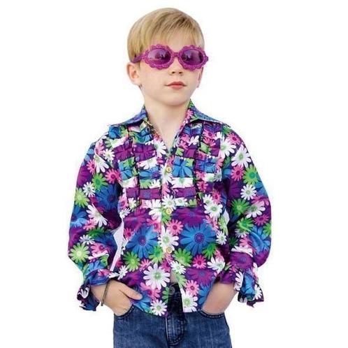 Disco blouse voor kinderen - Jaren 70 disco kleding, Kinderen en Baby's, Carnavalskleding en Verkleedspullen, Ophalen of Verzenden