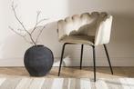 Eetkamerstoel - Isa - Beige - Fluweel - Jörn, Huis en Inrichting, Stoelen, Verzenden, Nieuw