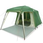 Kampeertent met verandakoepel 5-persoons waterdicht groen, Tuin en Terras, Verzenden, Nieuw