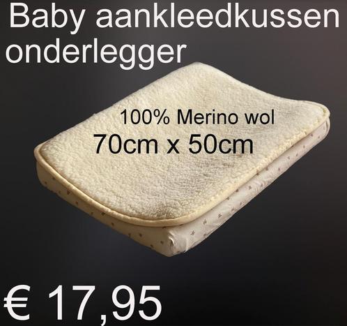 Aankleedkussen onderlegger Merino Wol 70cm x 50cm €17,95, Kinderen en Baby's, Overige Kinderen en Baby's, Nieuw, Ophalen of Verzenden