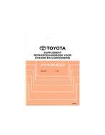 1995 TOYOTA PASEO CHASSIS & CARROSSERIE WERKPLAATSHANDBOEK, Auto diversen