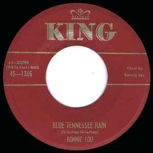 vinyl single 7 inch - Bonnie Lou - Blue Tennessee Rain /..., Cd's en Dvd's, Vinyl Singles, Zo goed als nieuw, Verzenden