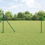 vidaXL Euro Hek Groen 1,4x10 m Staal, Verzenden, Nieuw